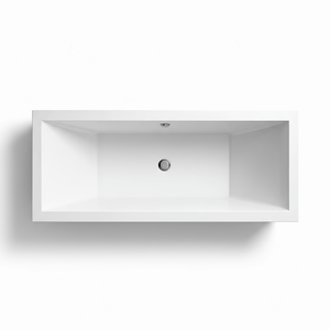 Asselby Rectangular Double Ended Bath 1800 -800mm