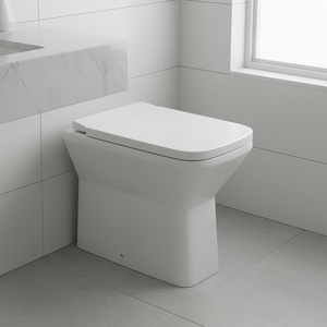 Elite Back To Wall Square Toilet Pan