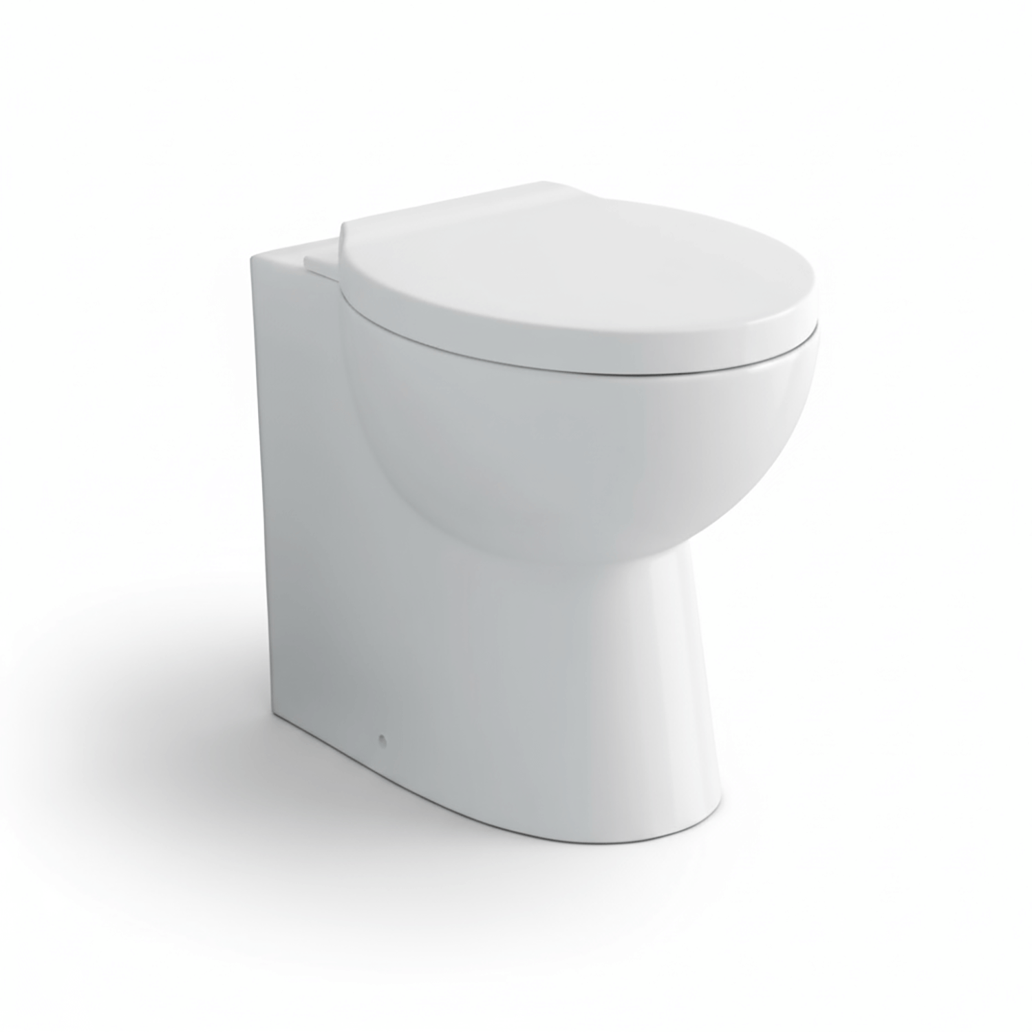 Bilo Back To Wall Round Toilet Pan