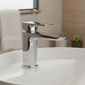 Basin Mono Mixer Inc Waste Polished Chrome