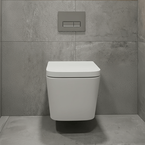 Ekora Rimless Wall Hung Square Toilet Pan