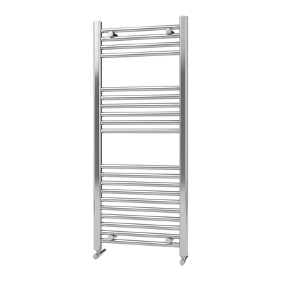 Straight Headed Towel Rail 400 x 1200mm Chrome