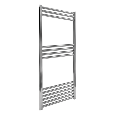 Straight Headed Towel Rail 500 x 1200mm Chrome