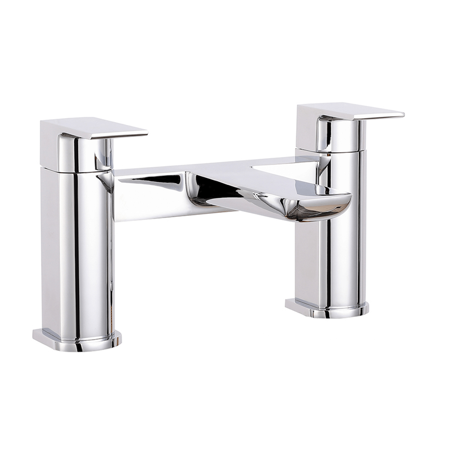 Deck Mounted Bath Filler Polished Chrome