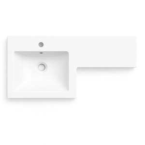 Left Hand L Shaped Furniture Basin 