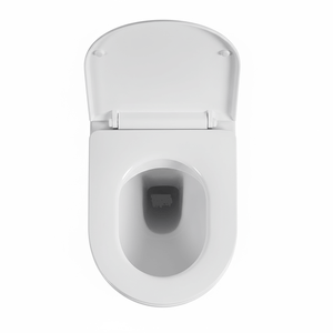 Ekora Rimless Wall Hung Round Toilet Pan