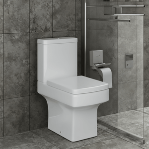 Zyon Close Coupled Toilet Square Design