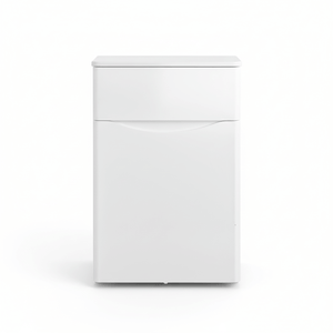 Toilet WC Unit 500mm White Gloss