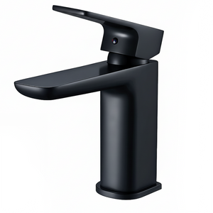 Basin Mono Mixer Inc Waste Matt Black
