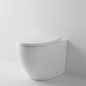 Ekora Rimless Back To Wall Round Toilet Pan