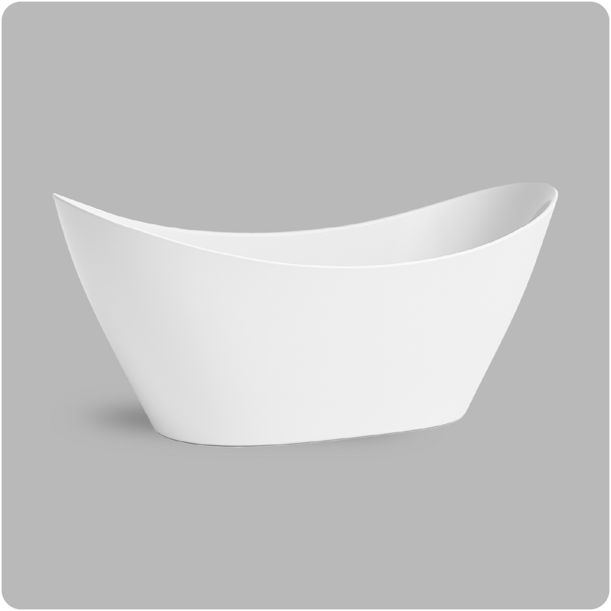 Double Ended Free Standing Slipper Bath  1500 x 770 x 720