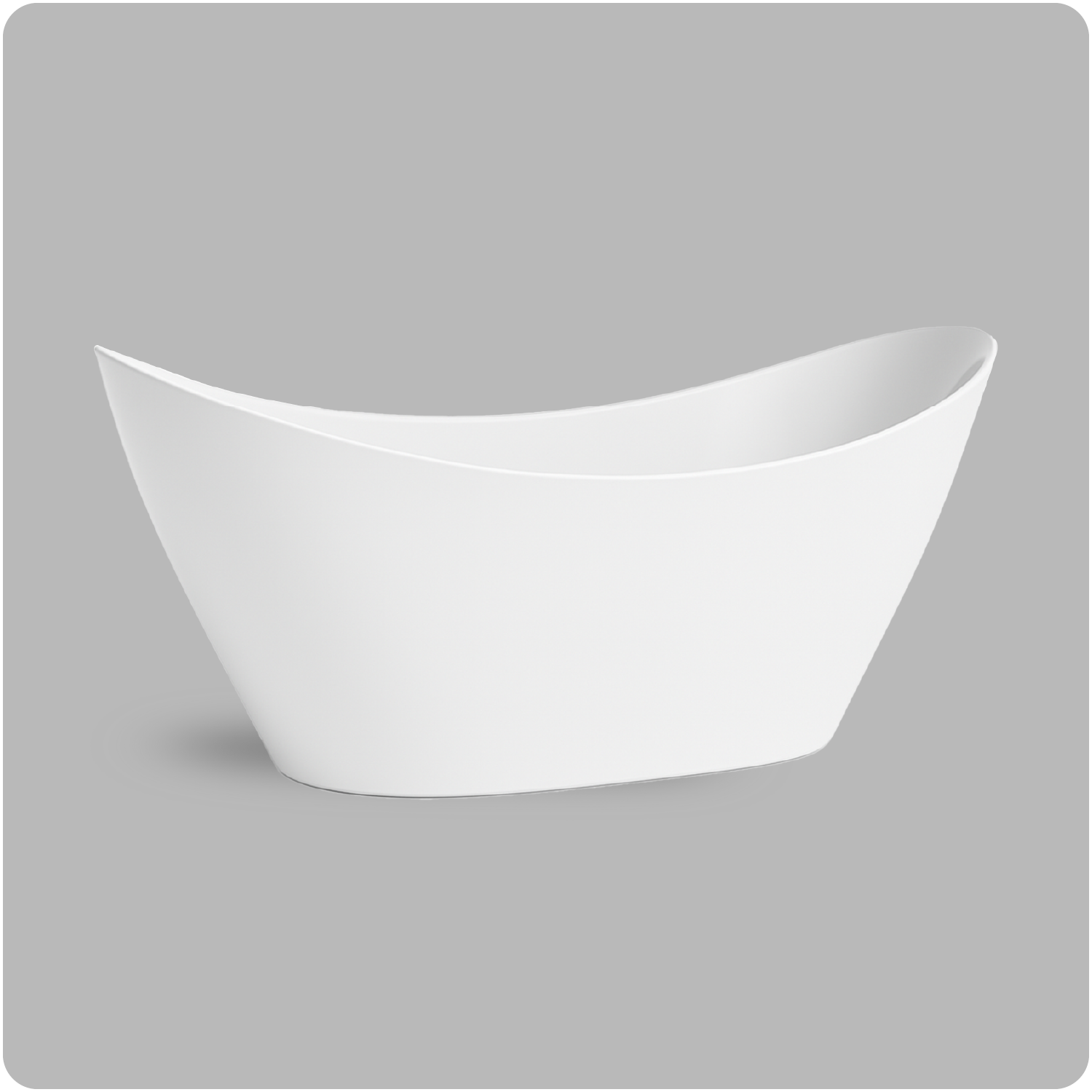 Double Ended Free Standing Slipper Bath  1500 x 770 x 720