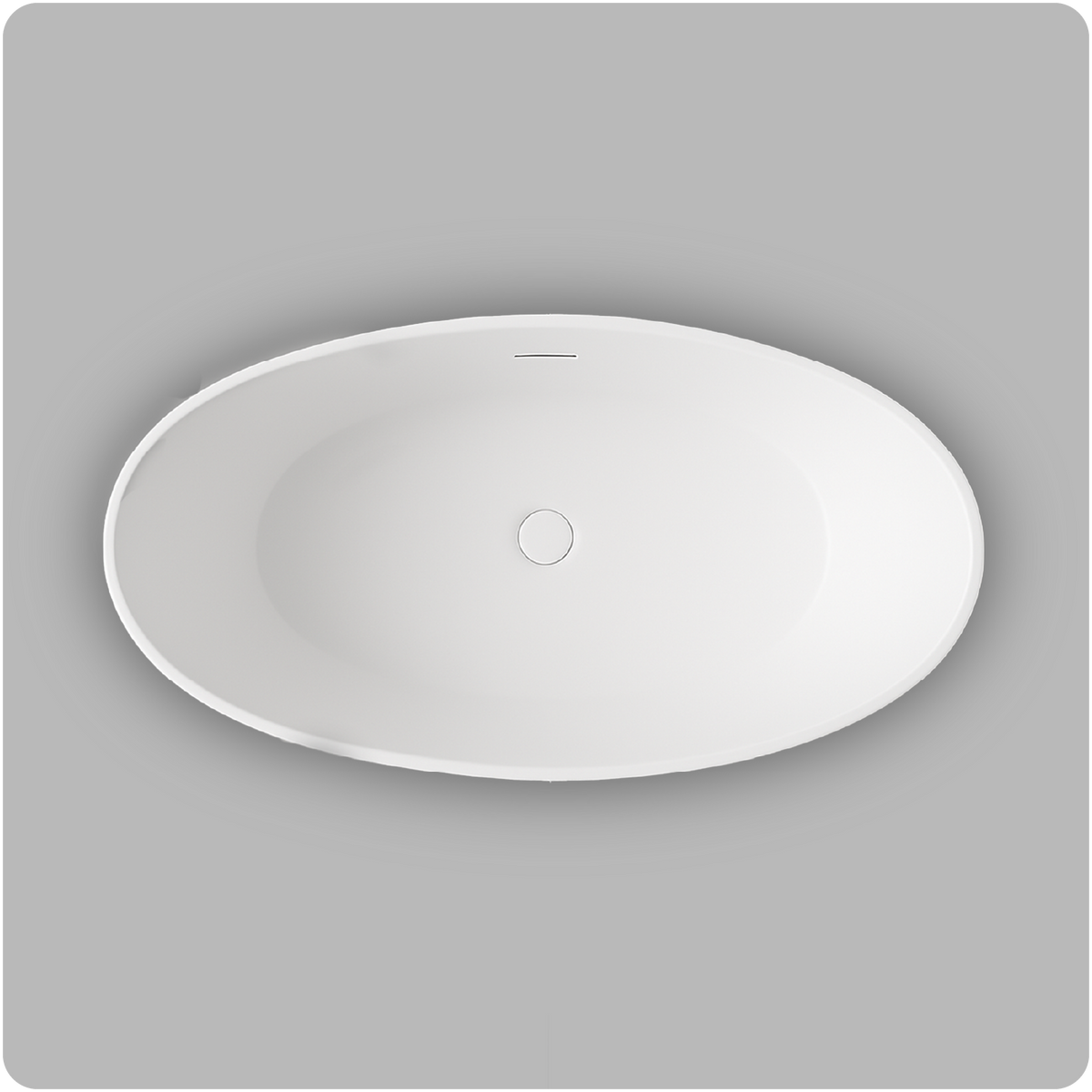 Double Ended Free Standing Slipper Bath  1500 x 770 x 720