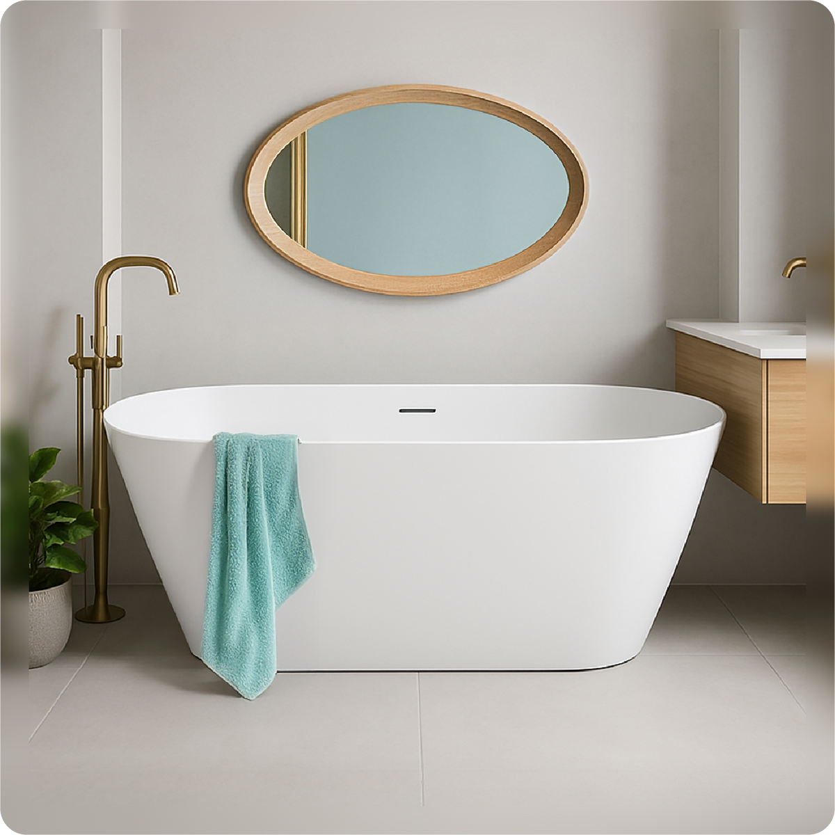 Modern Free Standing Bath