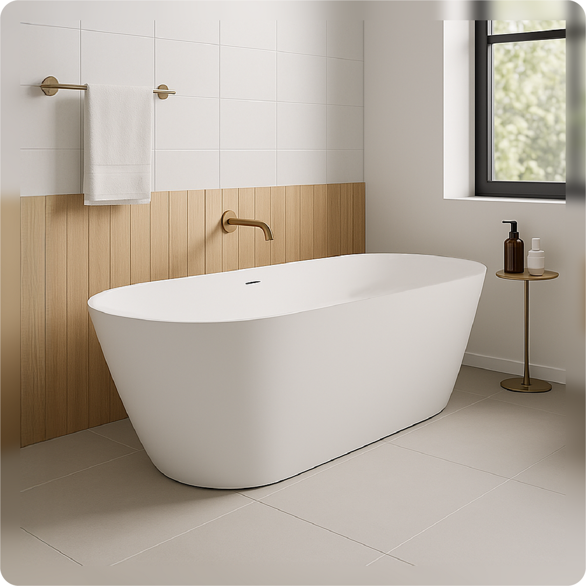 Modern Free Standing Bath