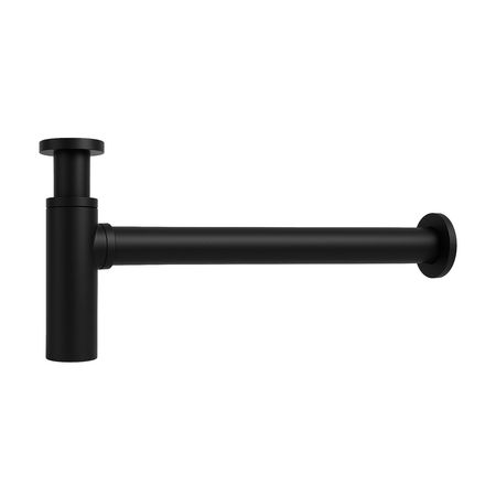 Black Round Bottle Trap Waste