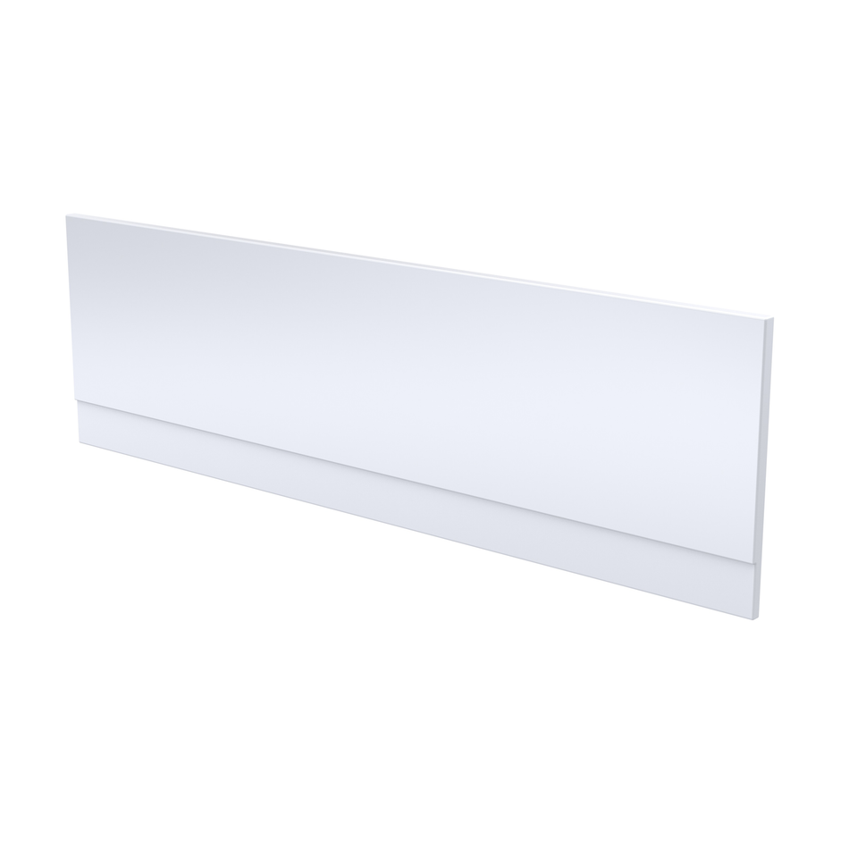 1700 x 700 MM Straight Bath Panel Gloss White 
