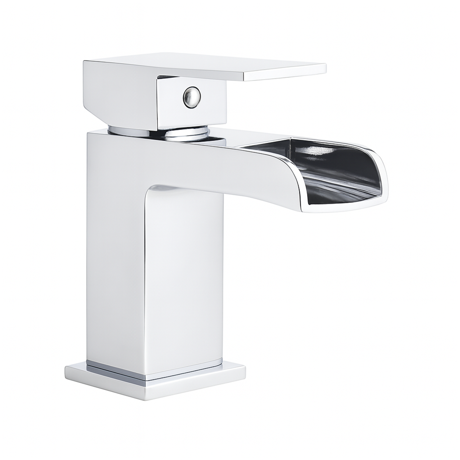 Victoria Chrome Waterfall  Mono Basin Mixer Tap