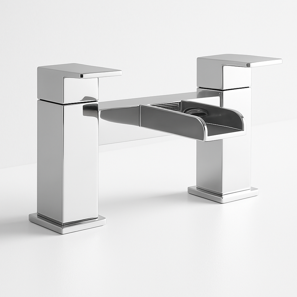 Victoria Chrome Waterfall Bath Filler Tap